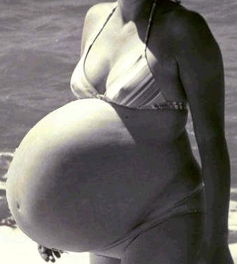 Biggest Pregnant Lady 55
